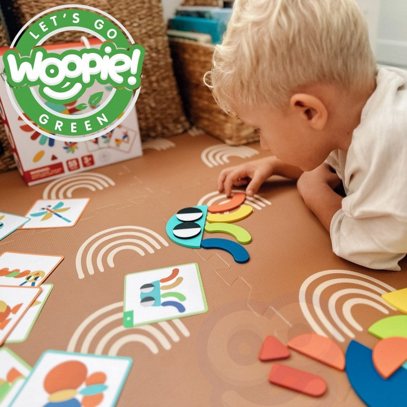 Wooden Montessori shape Puzzle
